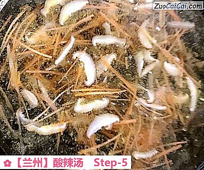 酸辣汤做法第五步骤