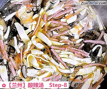 酸辣汤做法第八步骤