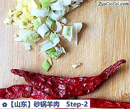 砂锅羊肉做法第二步骤