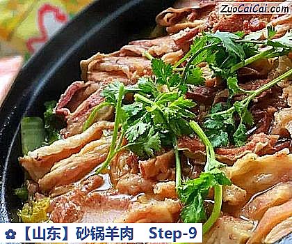 砂锅羊肉成品图1