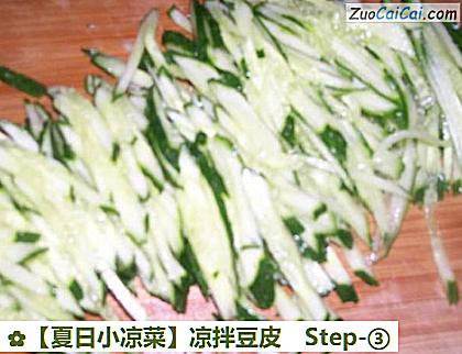 凉拌豆皮做法第三步骤