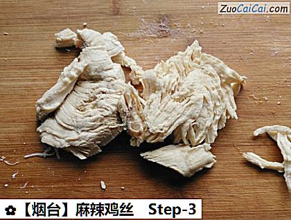 麻辣鸡丝做法第三步骤