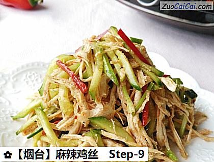 麻辣鸡丝做法第九步骤