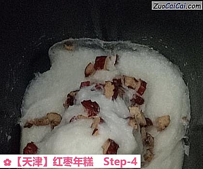 红枣年糕做法第四步骤