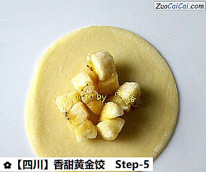 ［四川］香甜黄金饺做法第五步骤