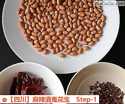 麻辣酒鬼花生做法第一步骤