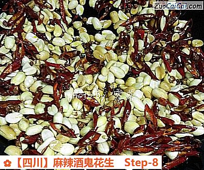 麻辣酒鬼花生做法第八步骤