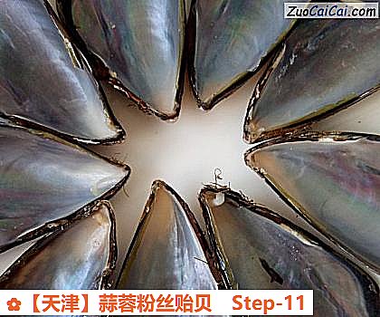 蒜蓉粉丝贻贝做法第十一步骤
