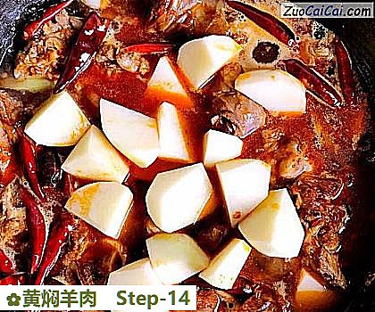 黄焖羊肉做法第十四步骤