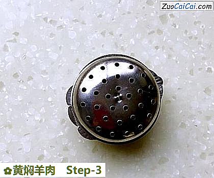 黄焖羊肉做法第三步骤