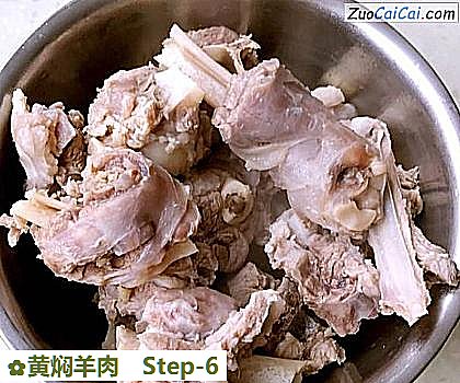 黄焖羊肉做法第六步骤