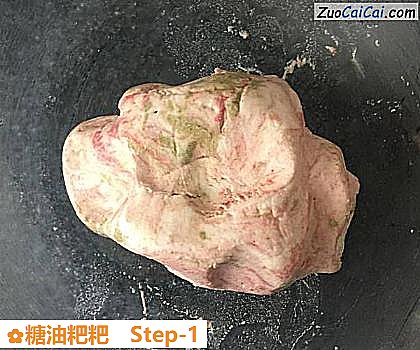 糖油粑粑做法第一步骤