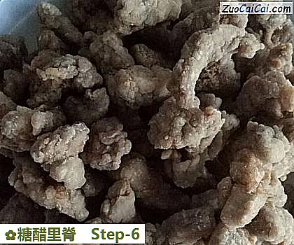 糖醋里脊做法第六步骤