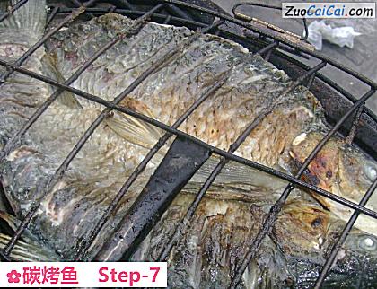 碳烤鱼做法第七步骤