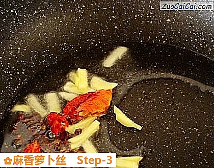 麻香萝卜丝做法第三步骤