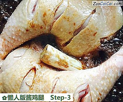 懒人版酱鸡腿做法第三步骤