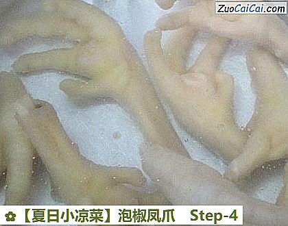 泡椒凤爪做法第四步骤