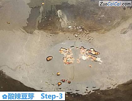 酸辣豆芽做法第三步骤