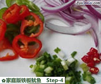 家庭版铁板鱿鱼做法第四步骤