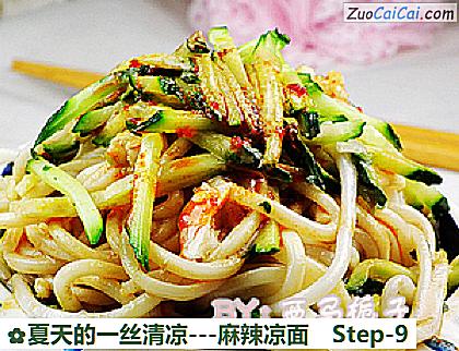 夏天的一丝清凉-麻辣凉面做法第九步骤