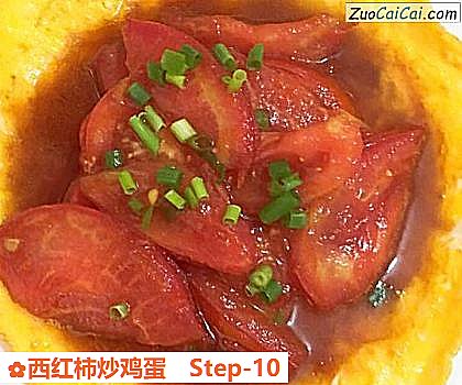 西红柿炒鸡蛋做法第十步骤