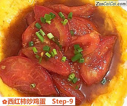 西红柿炒鸡蛋做法第九步骤