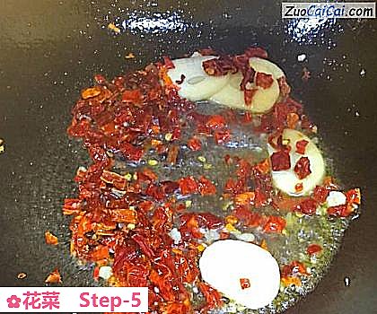 花菜做法第五步骤