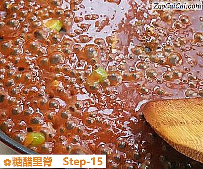 糖醋里脊做法第十五步骤