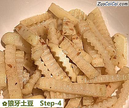 狼牙土豆做法第四步骤