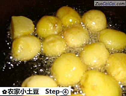 农家小土豆做法第四步骤