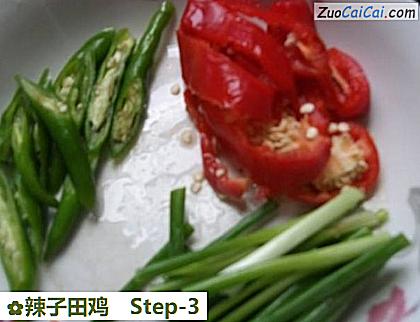辣子田鸡做法第三步骤