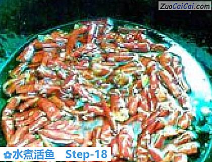 水煮活鱼做法第十八步骤