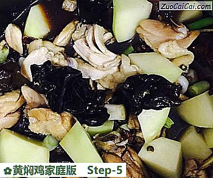 黄焖鸡家庭版做法第五步骤