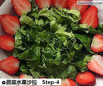 蔬菜水果沙拉做法第四步骤