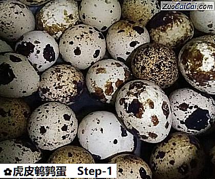 虎皮鹌鹑蛋做法第一步骤