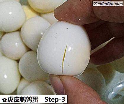虎皮鹌鹑蛋做法第三步骤