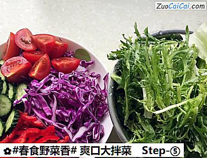 爽口大拌菜做法第五步骤