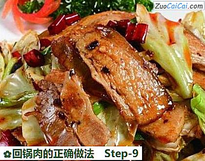 回锅肉的正确做法做法第九步骤
