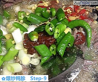 爆炒鸭胗做法第九步骤