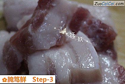 腌笃鲜做法第三步骤