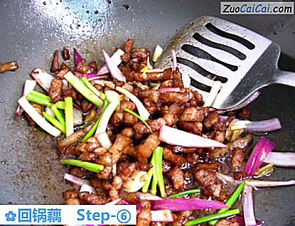 回锅藕做法第六步骤
