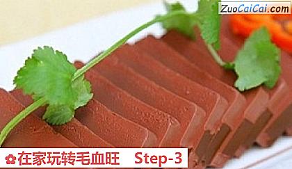 在家玩转毛血旺做法第三步骤