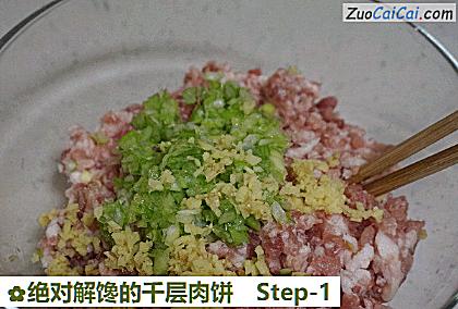 绝对解馋的千层肉饼做法第一步骤