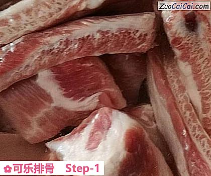 可乐排骨做法第一步骤
