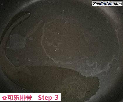 可乐排骨做法第三步骤