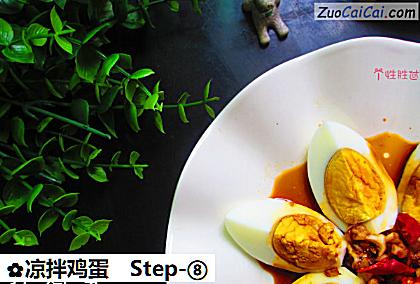 凉拌鸡蛋做法第八步骤
