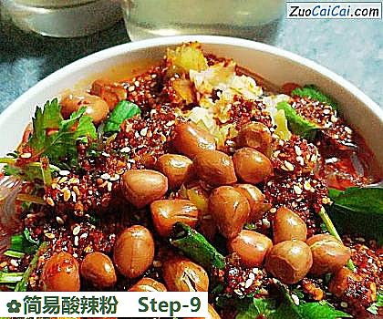 简易酸辣粉做法第九步骤