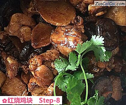 红烧鸡块成品图4