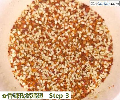 香辣孜然鸡翅做法第三步骤
