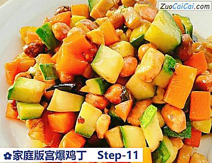 家庭版宫爆鸡丁做法第十一步骤